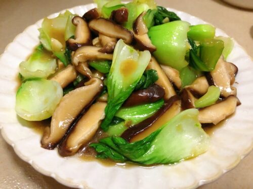 上海菜炒香菇