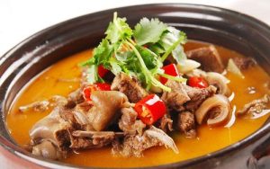 Chinese Goat Hot Pot