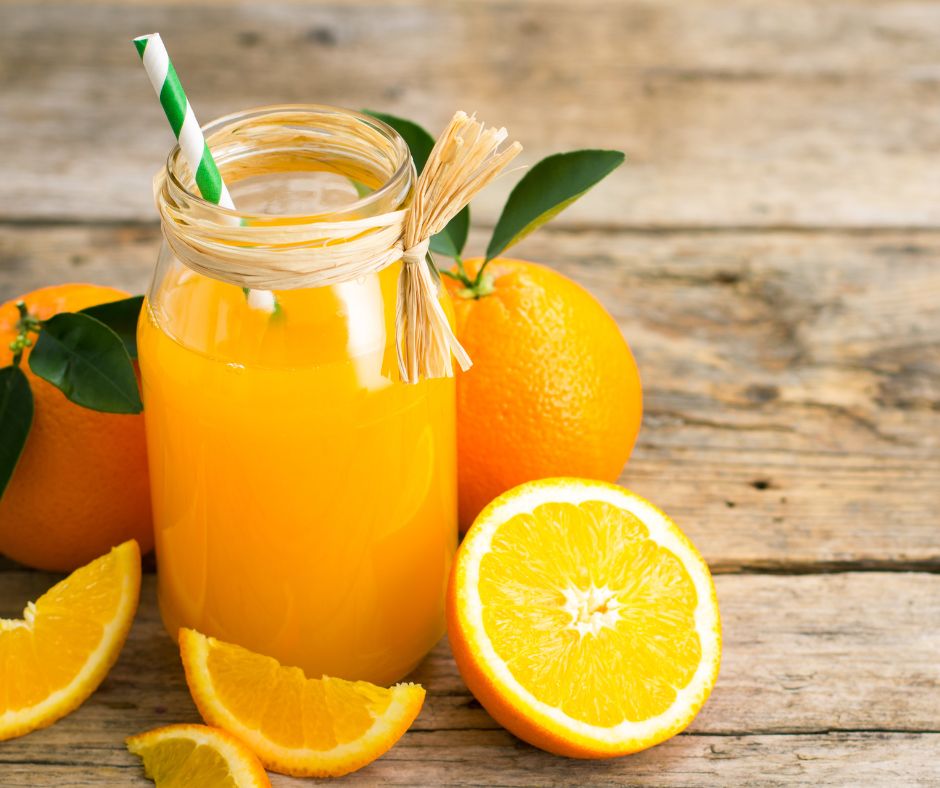 Fresh orange juice 1 nuoc cam tuoi